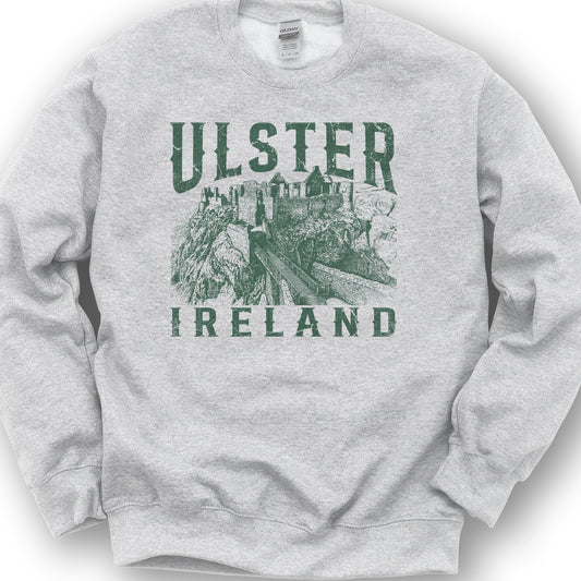 Ulster Ireland Sweatshirt - Ash