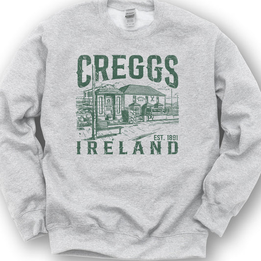 Creggs Ireland Sweatshirt - Ash