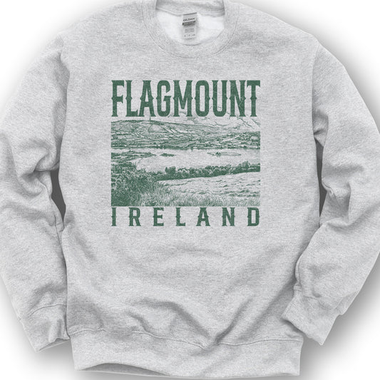Flagmount Ireland Sketch Sweatshirt - Ash