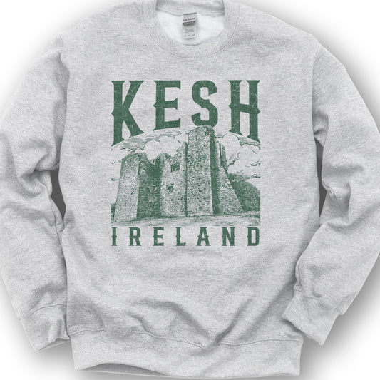 Kesh Ireland Sketch Sweatshirt - Ash