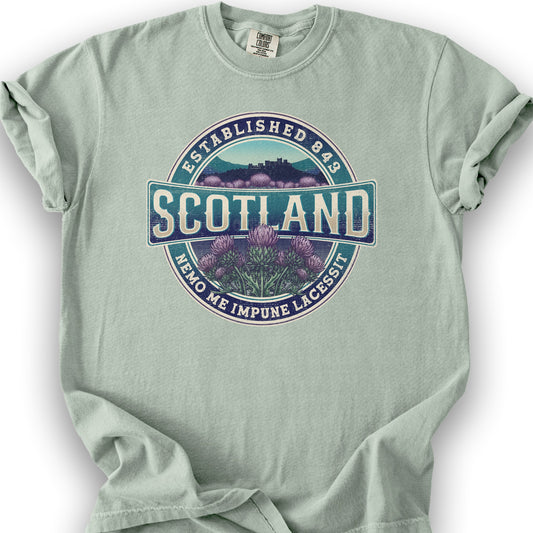 Scotland Badge T-shirt - Bay