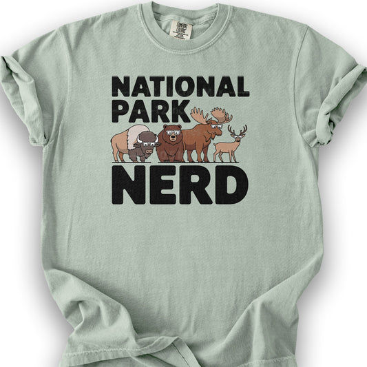 National Park "Nerd" T-Shirt - Bay
