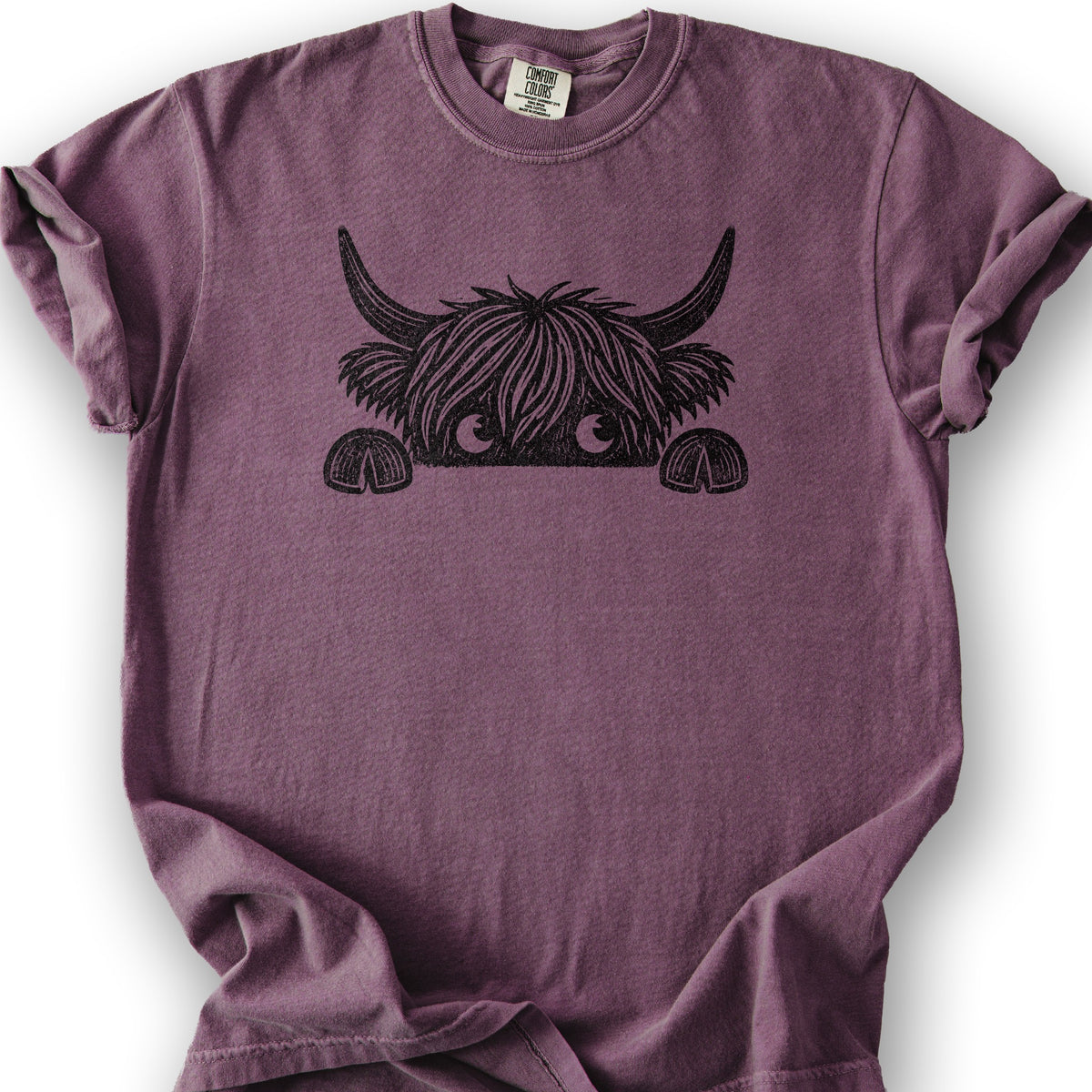 Peeking Coo T-Shirt - Berry