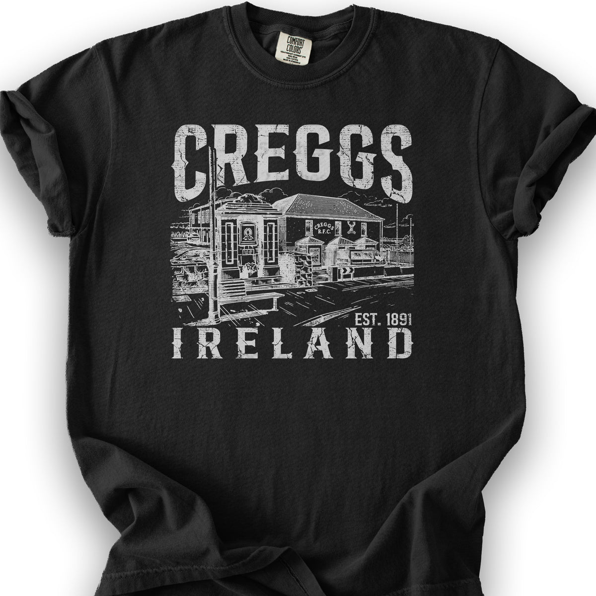 Creggs Ireland T-Shirt - Black