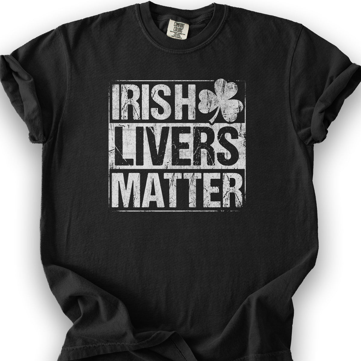 Irish Livers Matter T-Shirt - Black