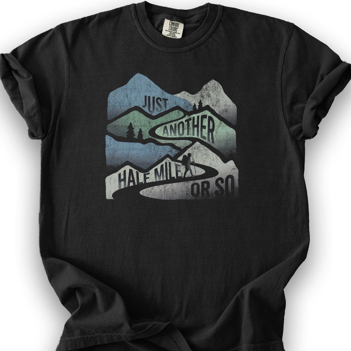 Just Another Half Mile T-Shirt - Black