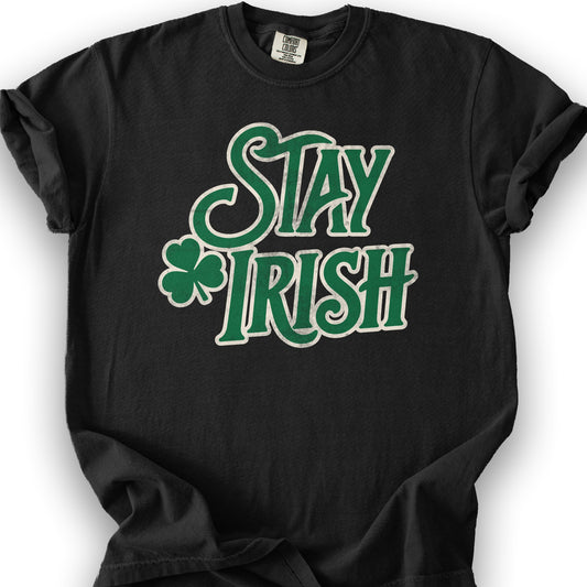 Stay Irish T-Shirt - Black