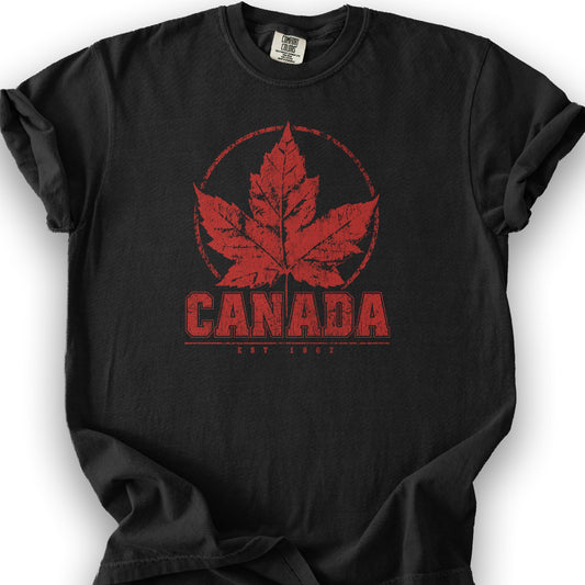 Canada Est. 1867 T-Shirt - Black