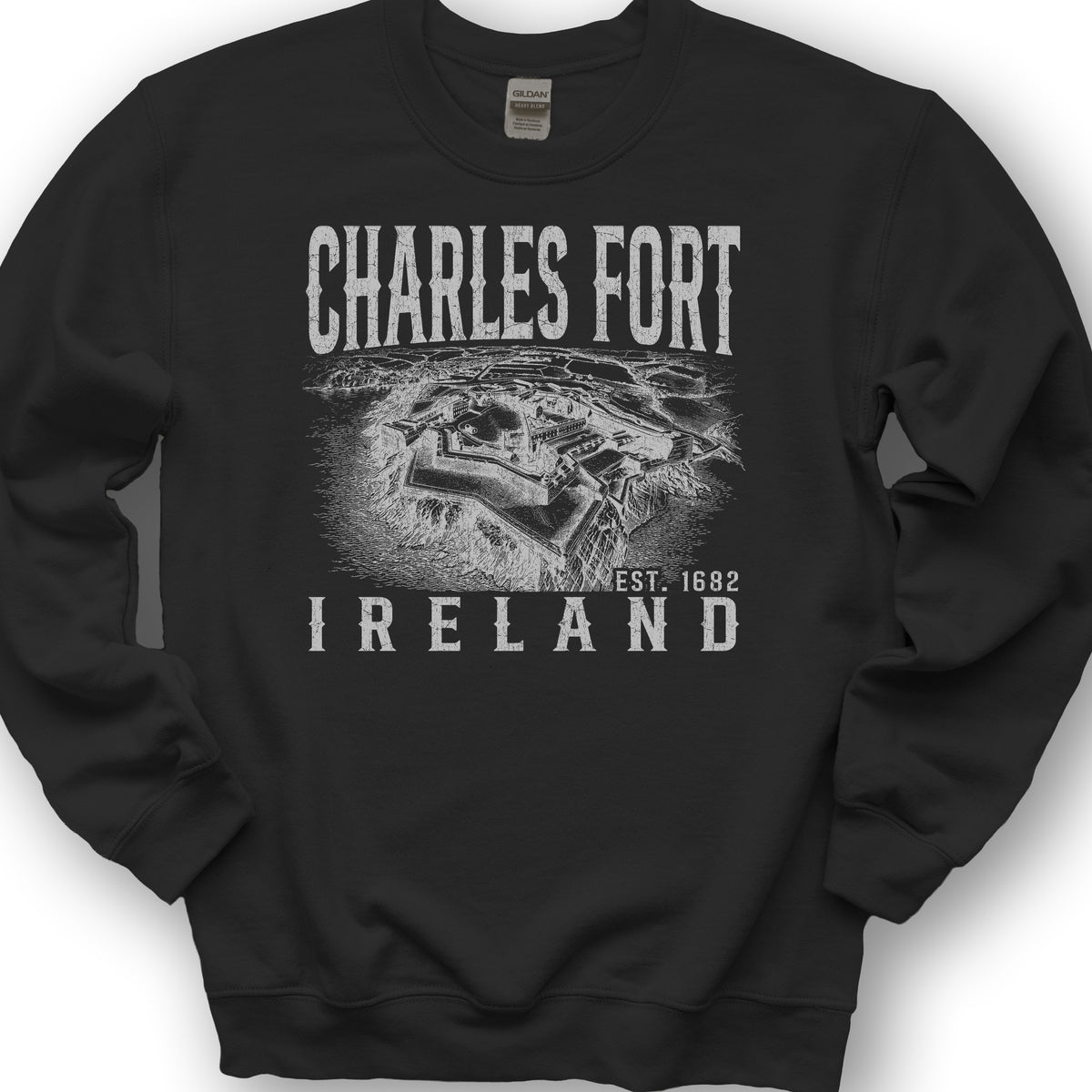 Charles Fort Ireland Sweatshirt - Black