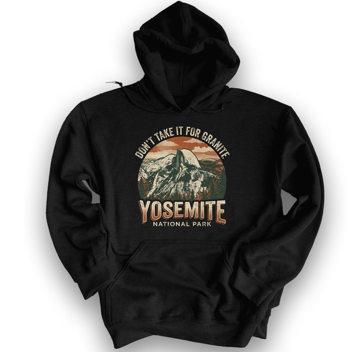 Yosemite Granite Hoodie - Black
