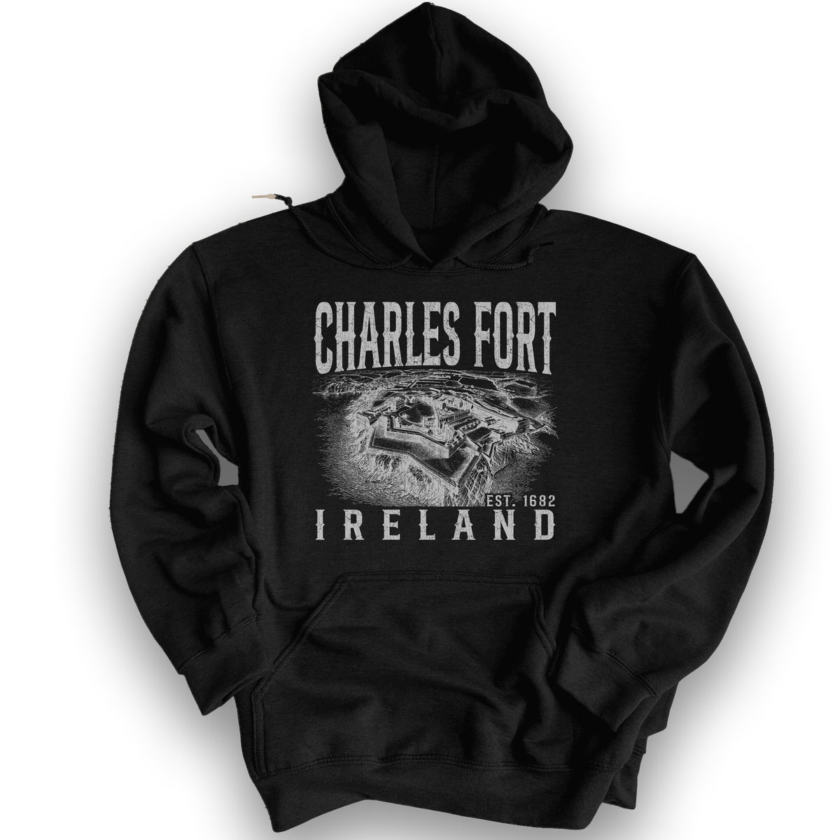 Charles Fort Ireland Hoodie - Black