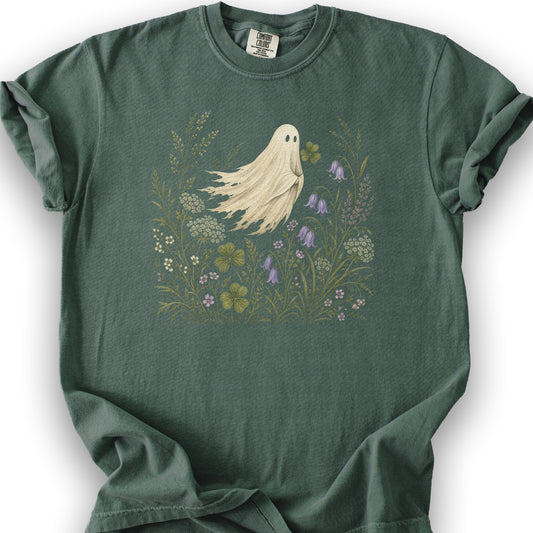 Shamrock Ghost T-Shirt - Blue Spruce