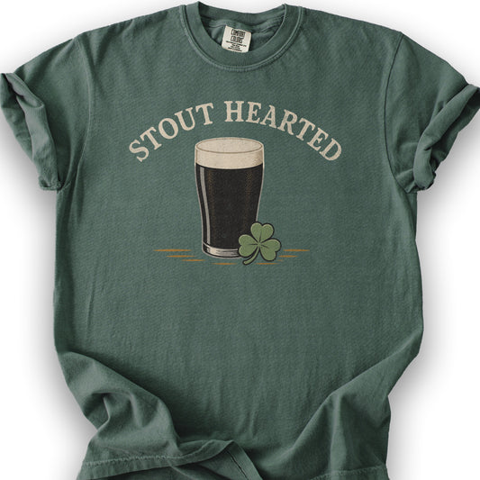 Stout Hearted T-Shirt - Blue Spruce