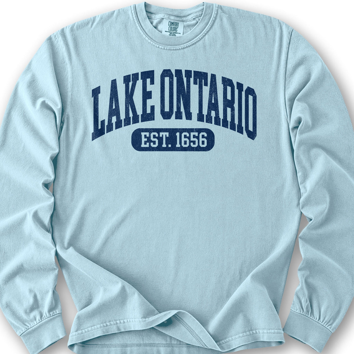 Bargain Bin Overstock! Lake Ontario Varsity Long Sleeve Shirt