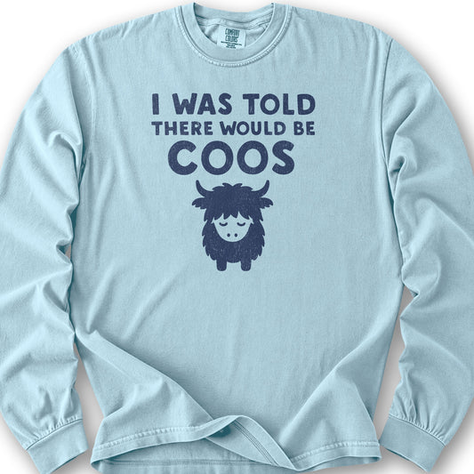 I Was Told Coos Long Sleeve Shirt - Chambray