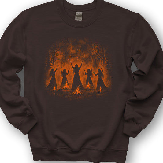 Druid Fires Sweatshirt - Dark Chocolate