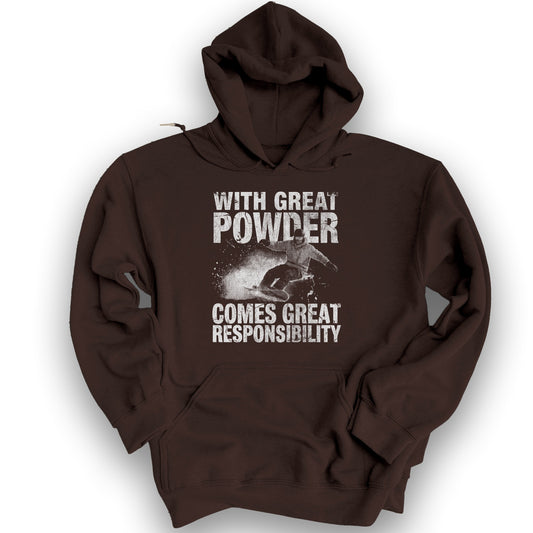 Great Powder Hoodie - Dark Chocolate