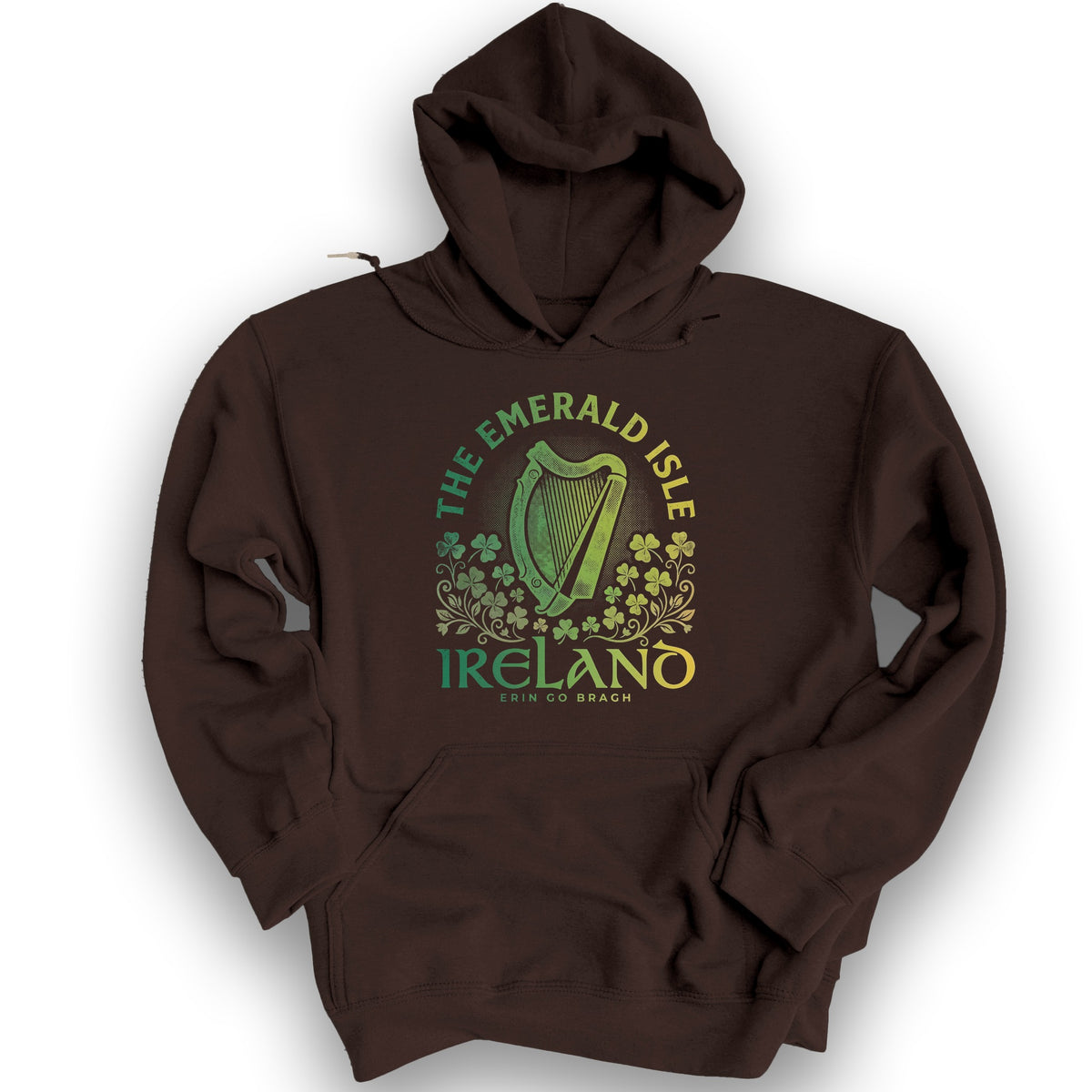 Ireland Erin Harp Hoodie - Dark Chocolate