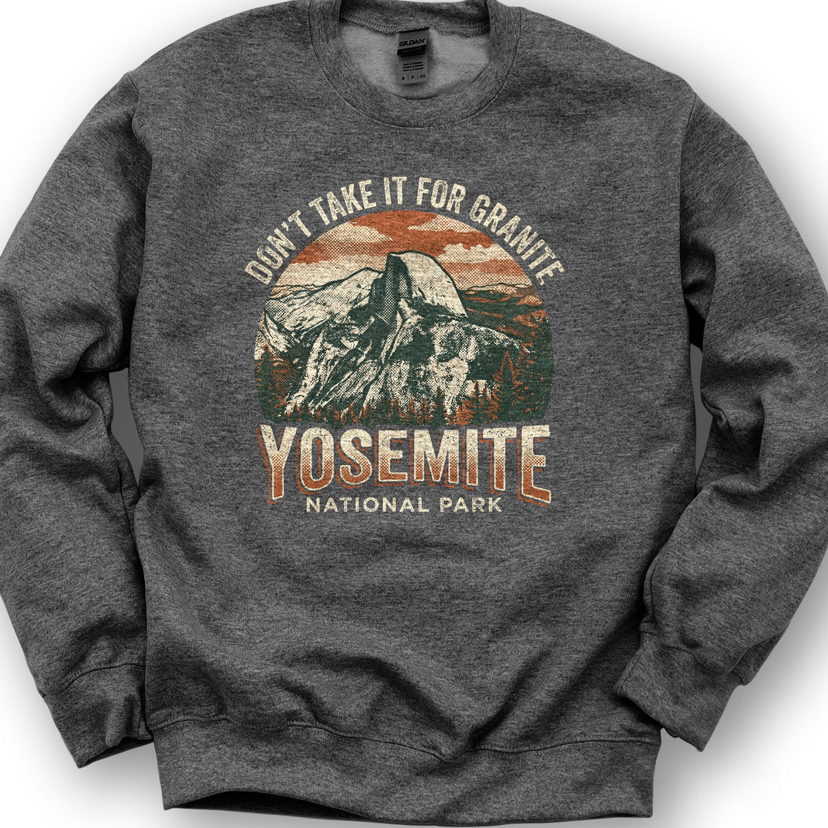 Yosemite Granite Sweatshirt - Dark Heather