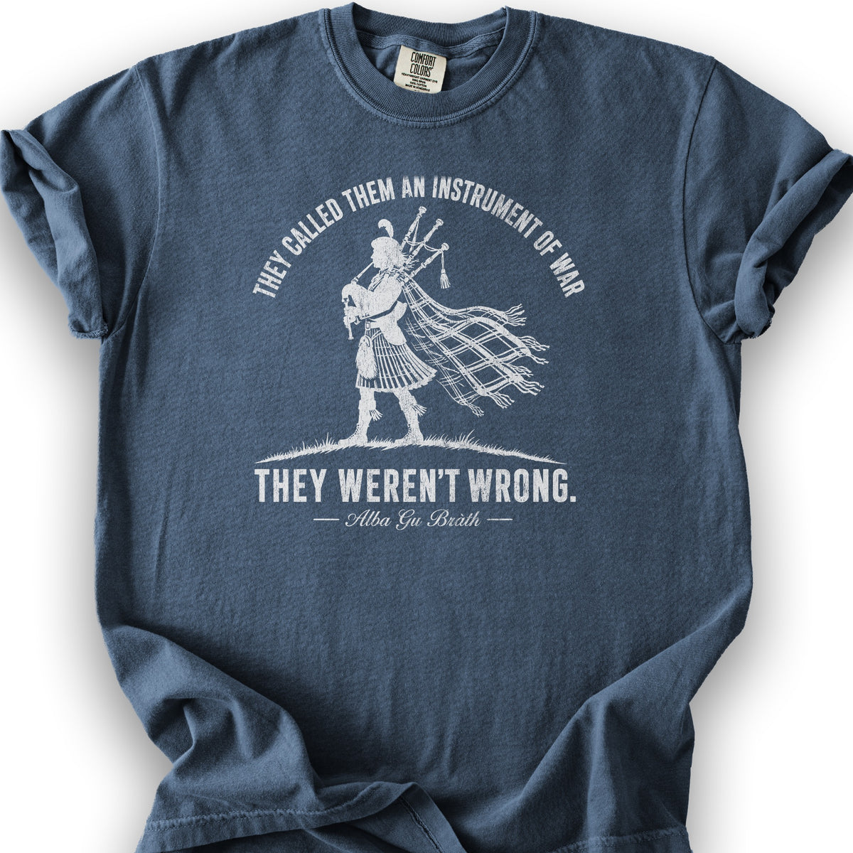 Instrument of War T-Shirt - Denim