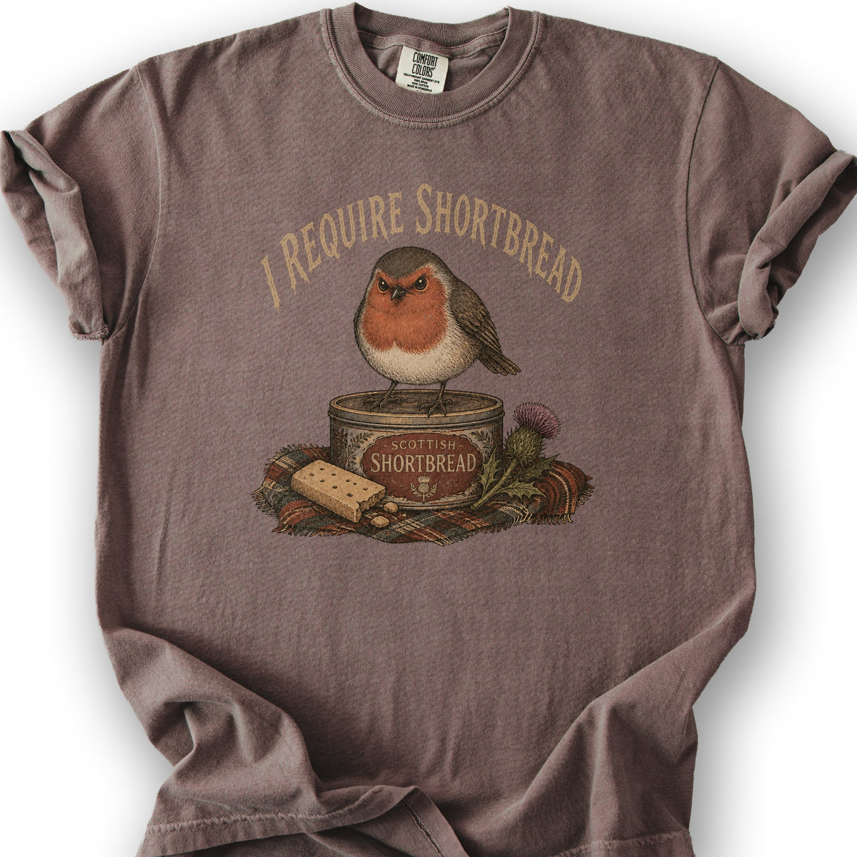 I Require Shortbread T-Shirt - Espresso