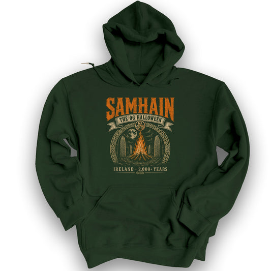 Samhain Og Hoodie - Forest Green