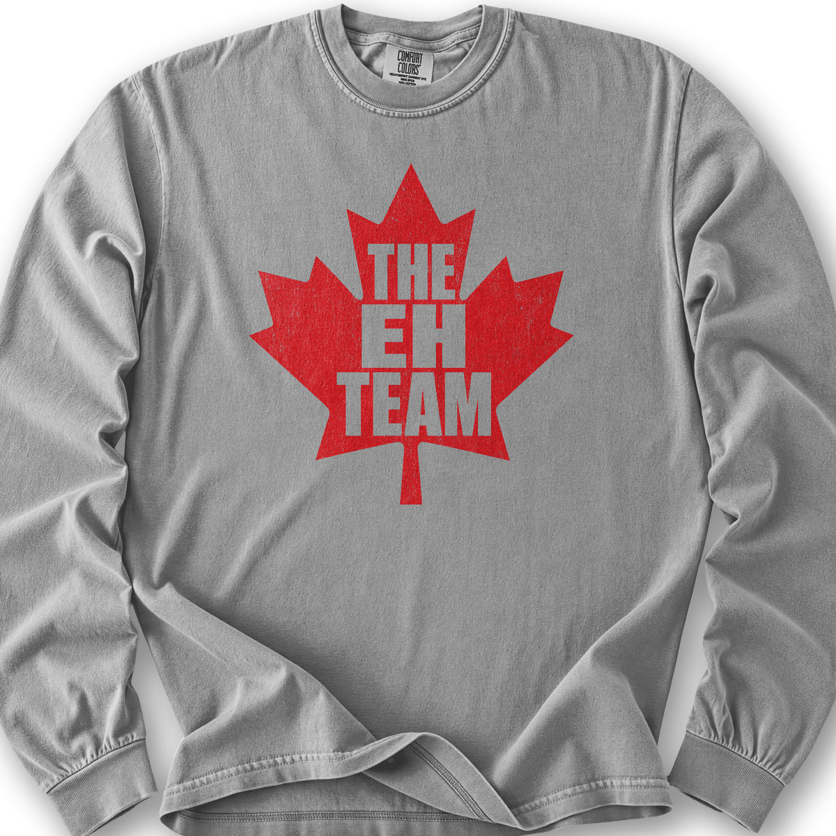 Eh Team Canada Long Sleeve Shirt - Granite