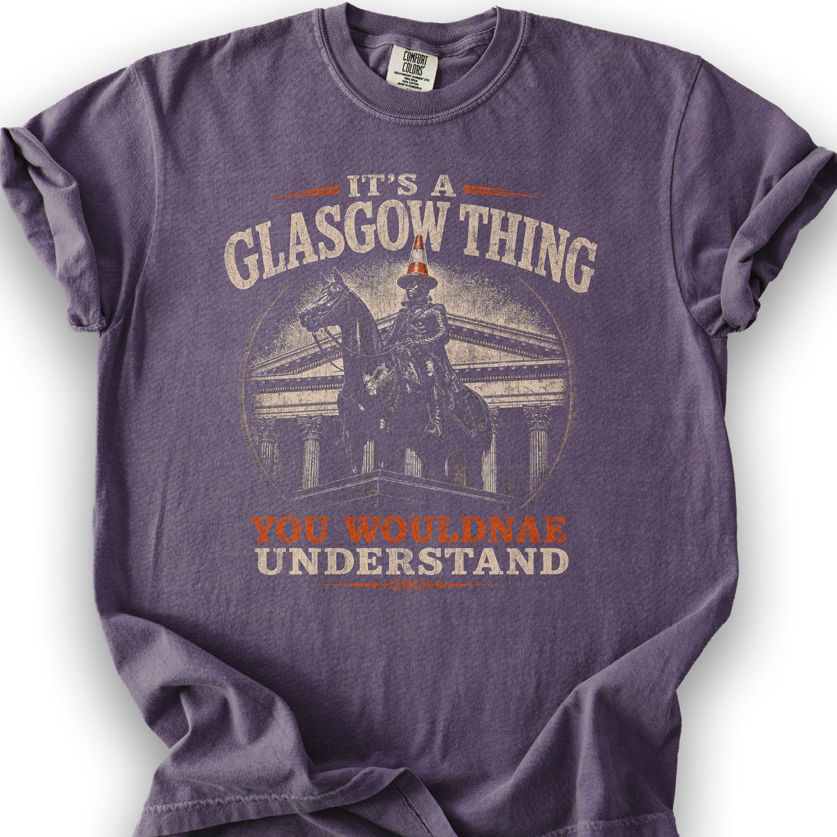 Glasgow Cone T-Shirt - Grape