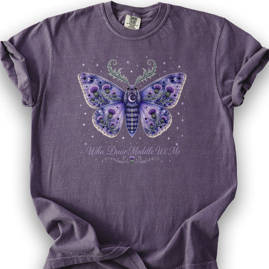 Wha Daur Meddle Wi' Me T-Shirt - Grape