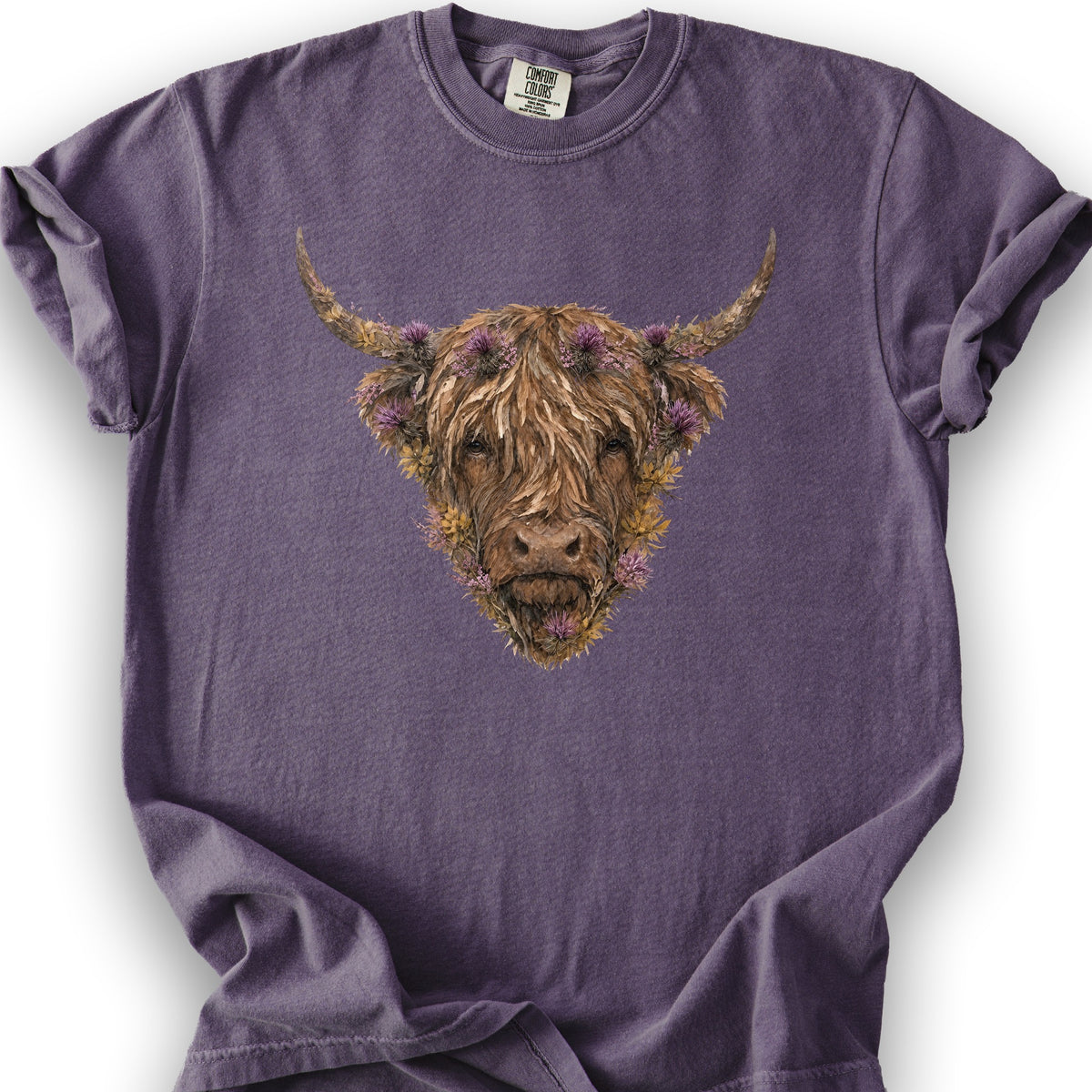 Floral Thistle Coo T-Shirt