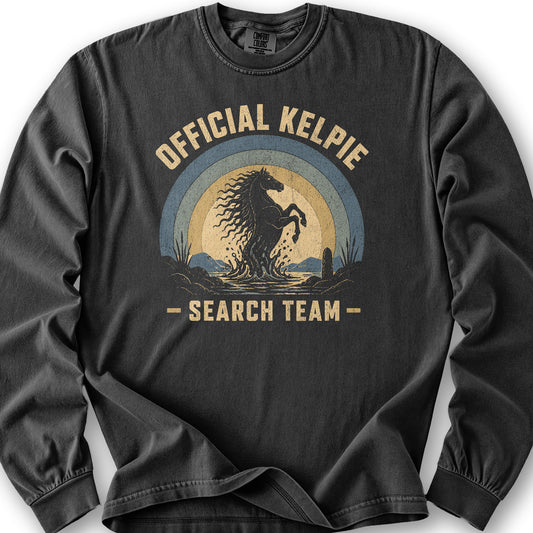 Kelpie Search Team Long Sleeve Shirt - Graphite