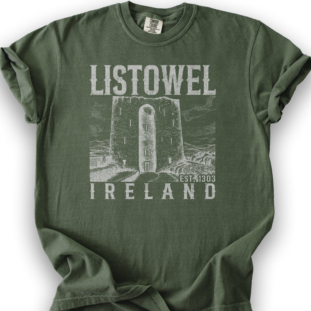 Listowel Ireland Sketch T-Shirt - Hemp