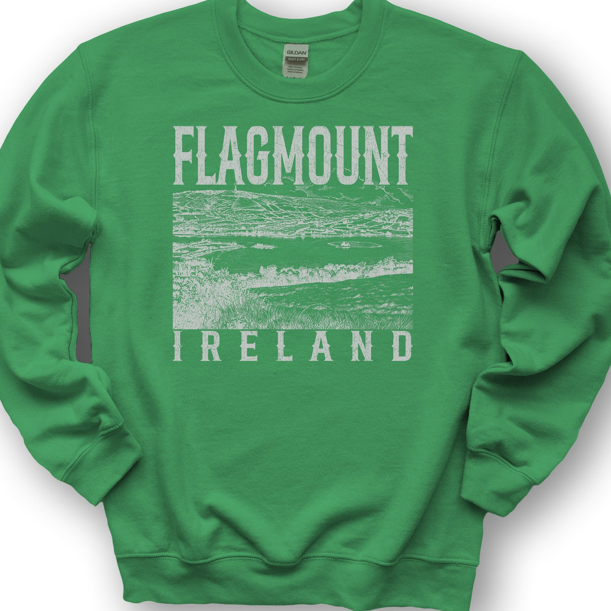 Flagmount Ireland Sketch Sweatshirt - Irish Green