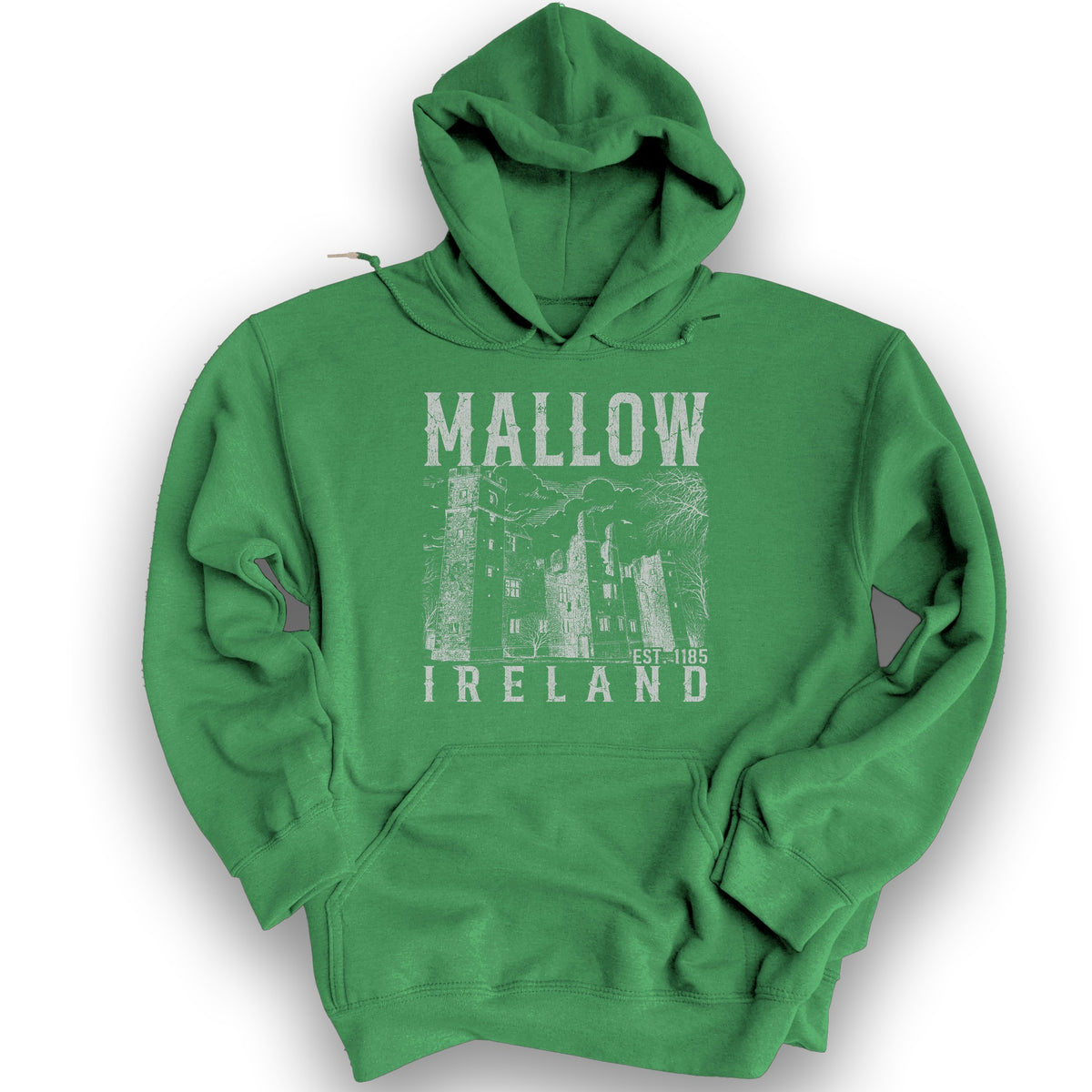 Mallow Ireland Sketch Hoodie - Irish Green