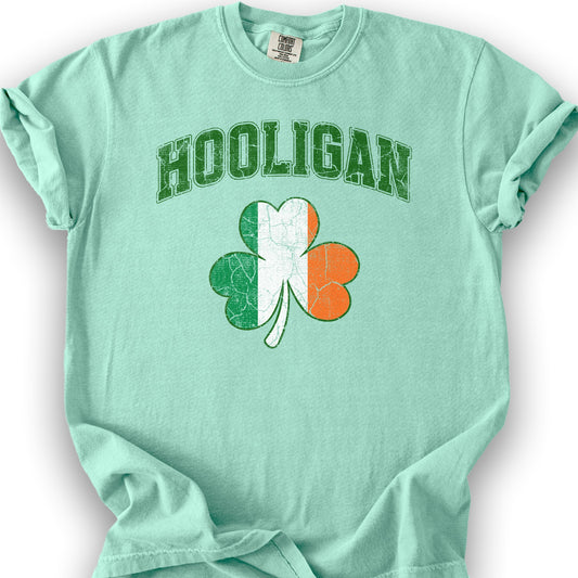 Hooligan Shamrock T-Shirt - Island Reef