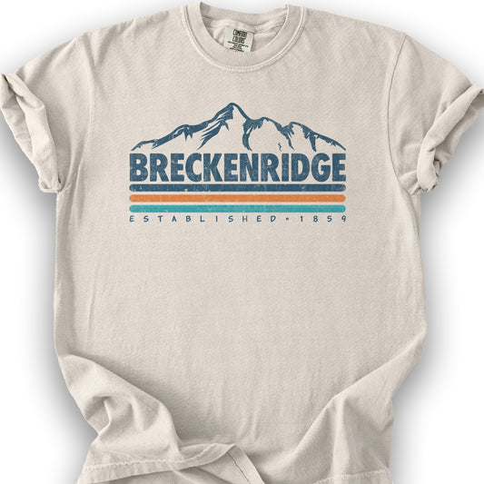 Breckenridge Retro Stripe T-Shirt - Ivory