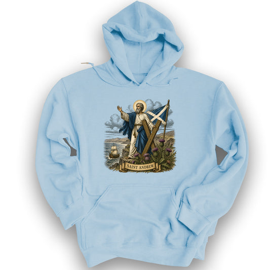 Saint Andrew Hoodie - Light Blue