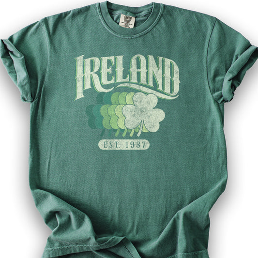 Ireland Shamrock Series T-Shirt - Light Green