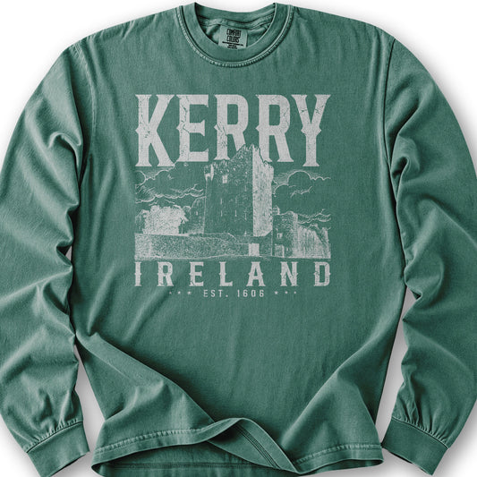 Kerry Ireland Long Sleeve Shirt - Light Green