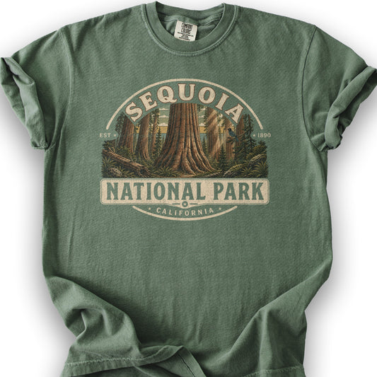 Sequoia Medallion T-Shirt - Moss