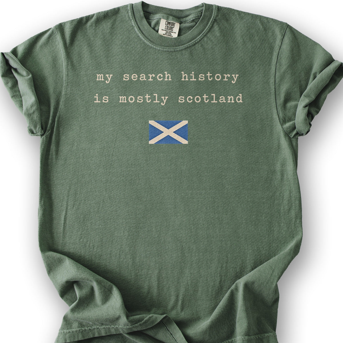 Scotland Search Flag T-Shirt