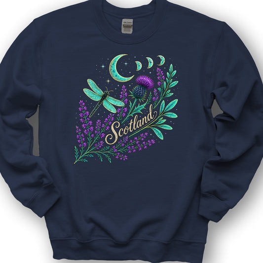 Scotland Mystic Glow Sweatshirt - Navy
