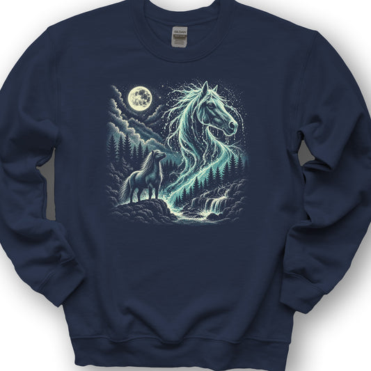 Kelpie 90's Throwback Sweatshirt - Navy