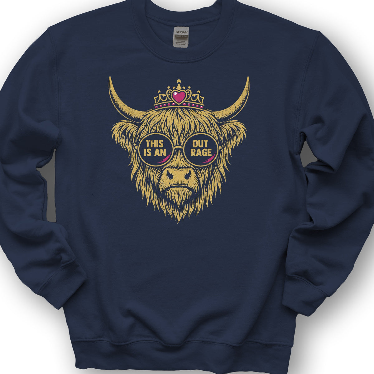 Outrage Coo Sweatshirt - Navy