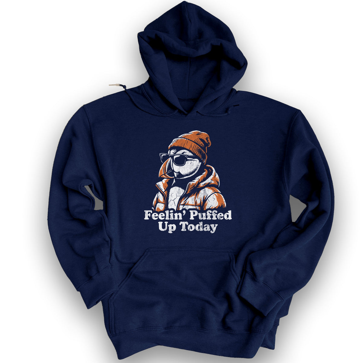 Puffin Puffed Up Hoodie - Navy