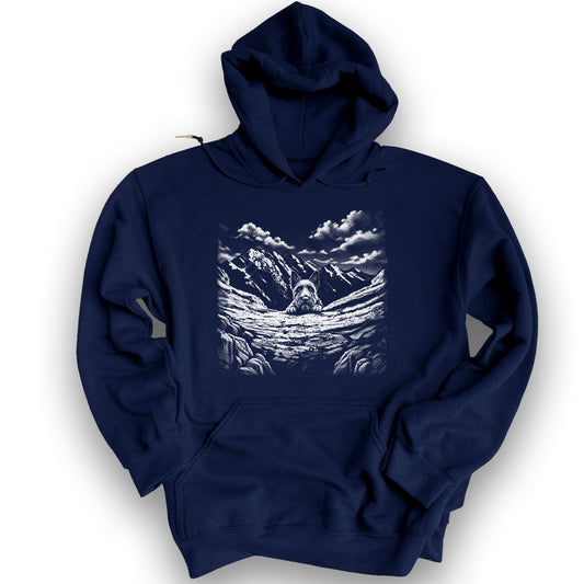 Watchful Scottish Terrier Hoodie - Navy