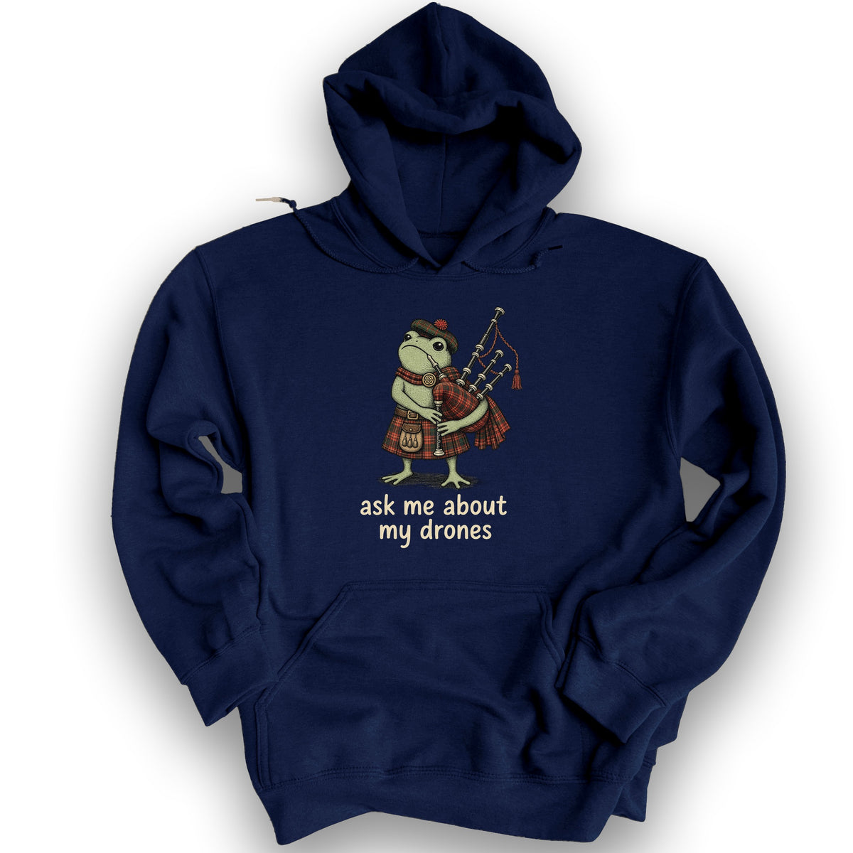 Bagpipe Frog Hoodie