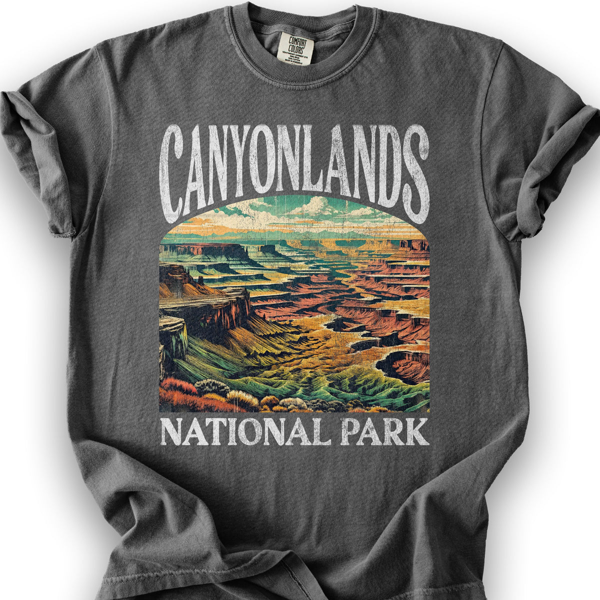 Canyonlands National Park "Big and Bold" T-Shirt - Pepper
