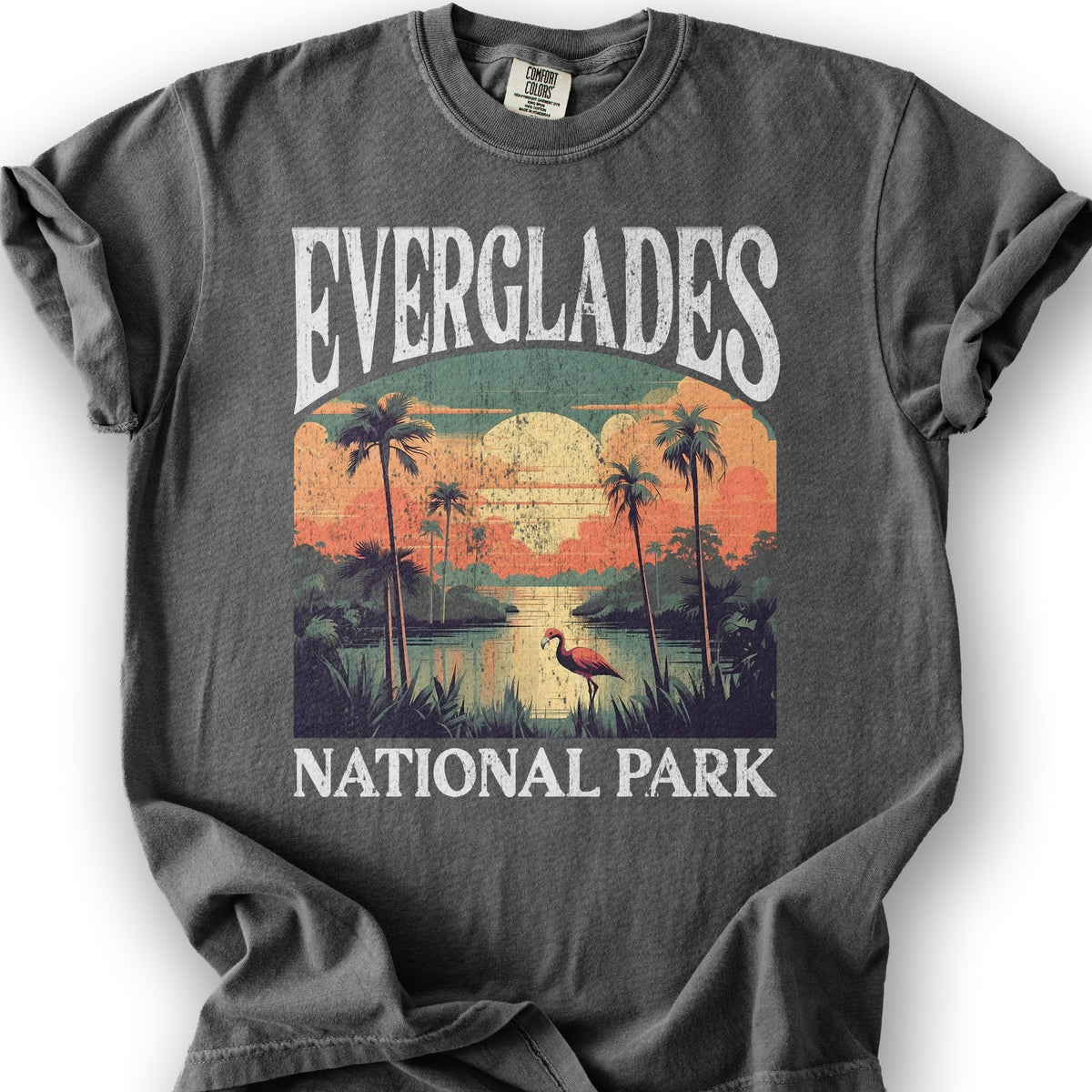 Everglades National Park "Big and Bold" T-Shirt - Pepper
