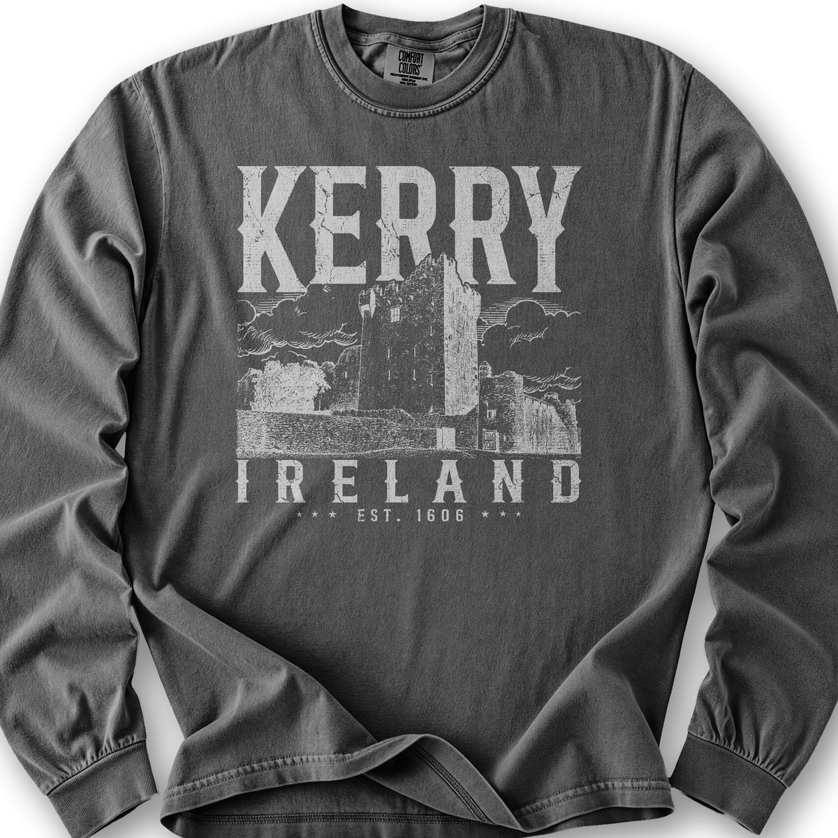 Kerry Ireland Long Sleeve Shirt - Pepper
